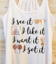 Load image into Gallery viewer, Rose Gold Disney Tank and Shirts