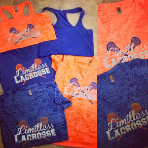 Limitless Lacrosse Shirts and Tanks