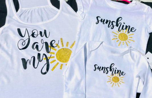 You are My Sunshine set