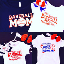 Load image into Gallery viewer, Baseball Sister Shirts