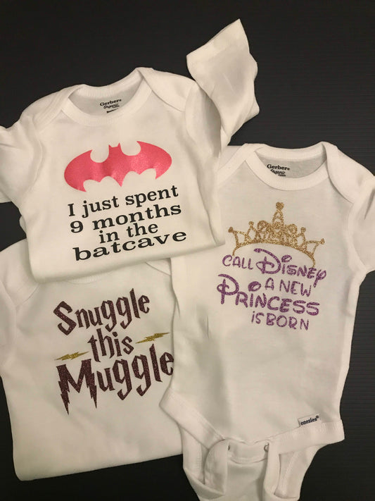 Title Girl onesies