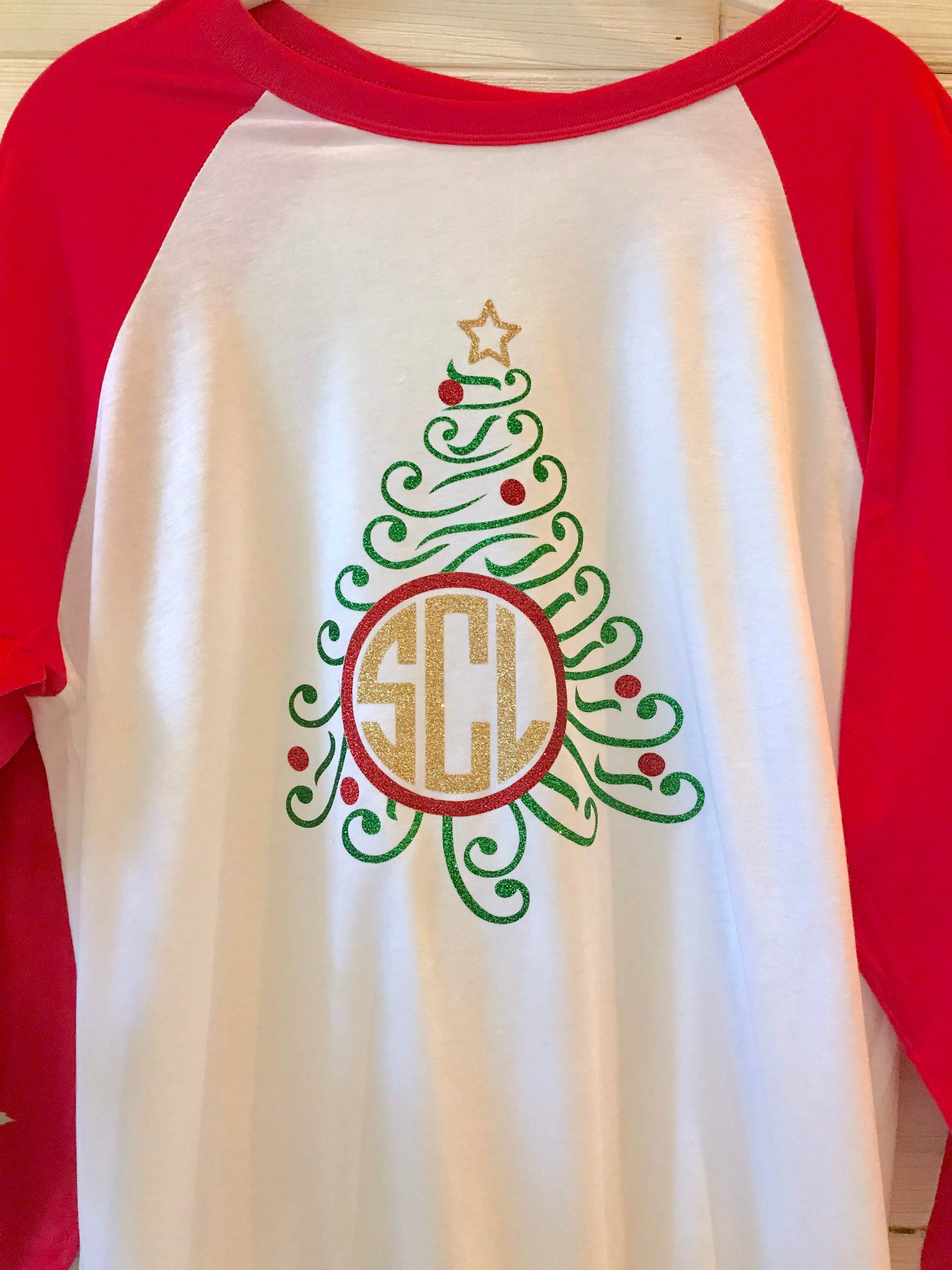 Monogrammed Christmas Tree