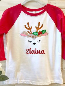Custom Reindeer shirt