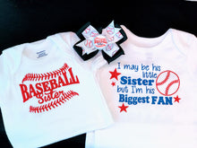 Load image into Gallery viewer, Baseball Sister Shirts