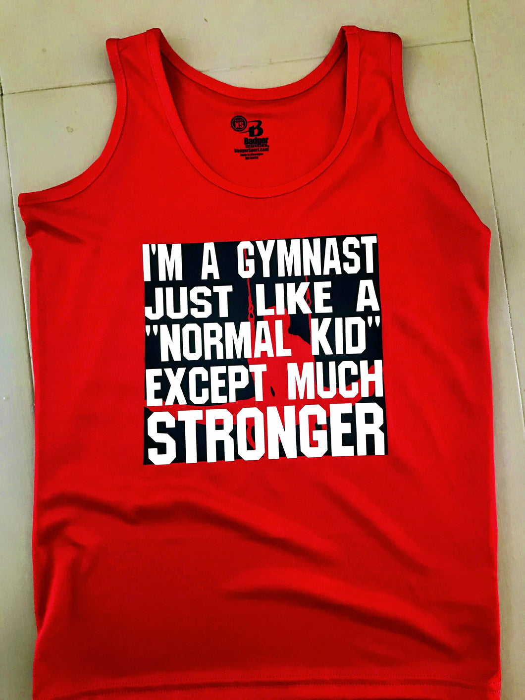 Gymnast Strong youth tank