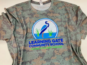 Learning Gate Camo Staff Shirt
