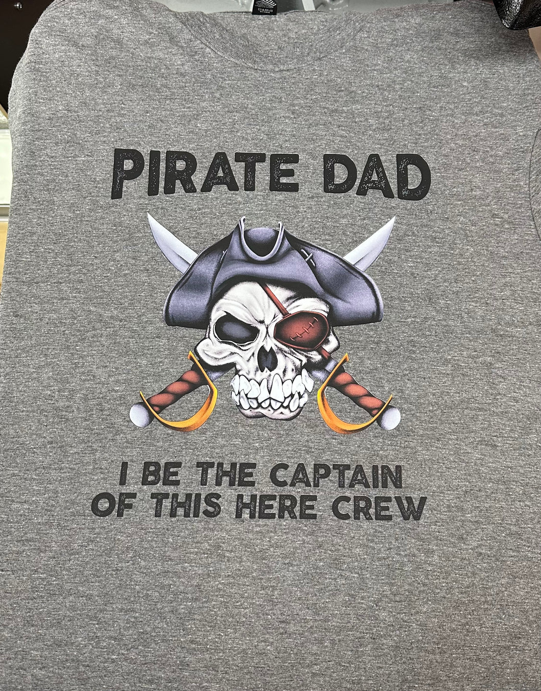 Pirate Dad, I be the captain!