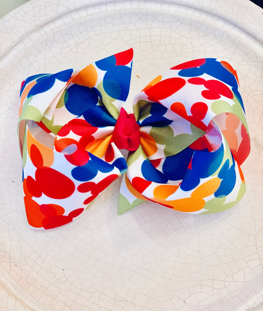 Jumbo Mickey Hair bow