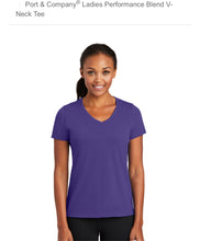 Load image into Gallery viewer, Learning Gate Staff Ladies V-neck