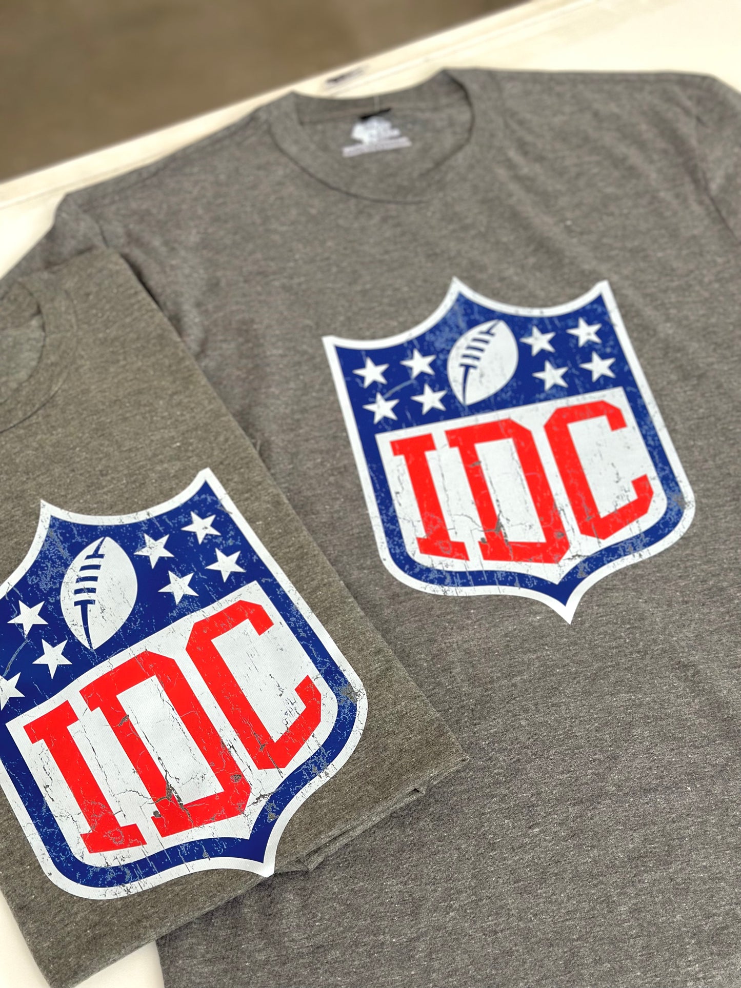 IDC NFL Distressed tee