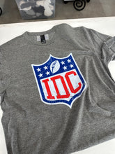 Load image into Gallery viewer, IDC NFL Distressed tee