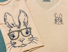Load image into Gallery viewer, Leopard Glasses Bunny