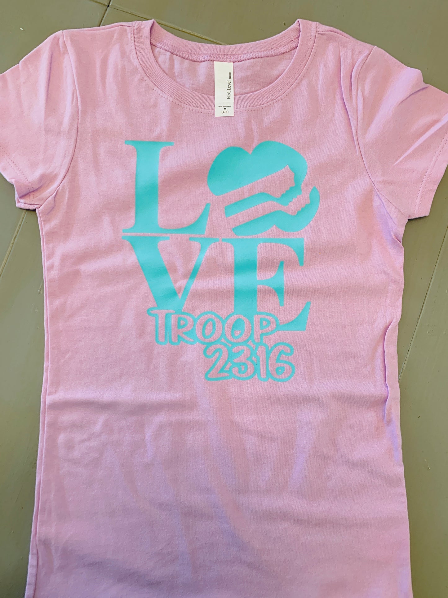 Girl Scout love T-shirt